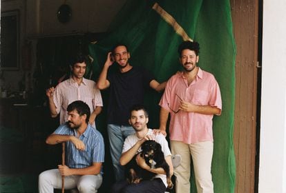 La banda Da Souza para la presentación de su último álbum Dies d’attrezzo. Manuel Pomar